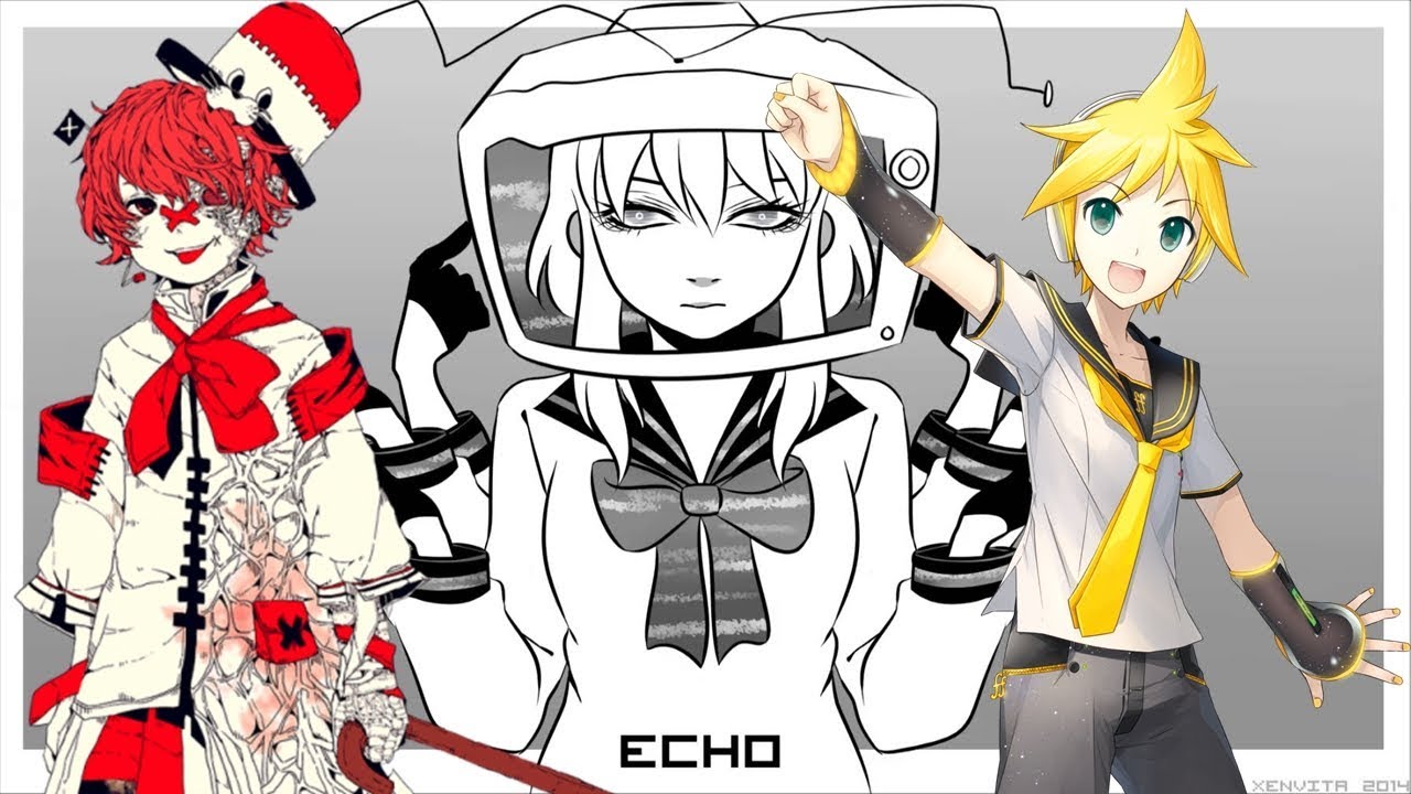 [Fukase x Kagamine Len] ECHO x Hibikase (NicoNico ver.) [VOCALOID カバー]