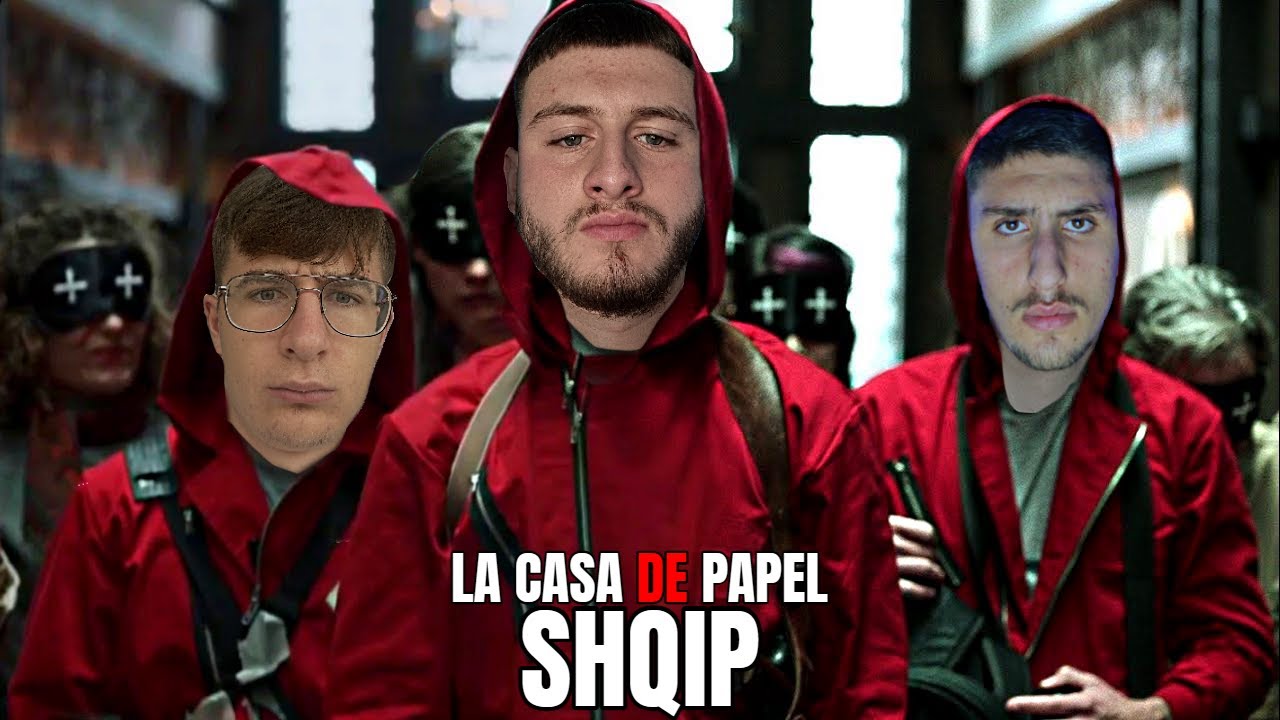 LA CASA DE PAPEL SHQIP - SUPER VJEDHJA E BANKES !!