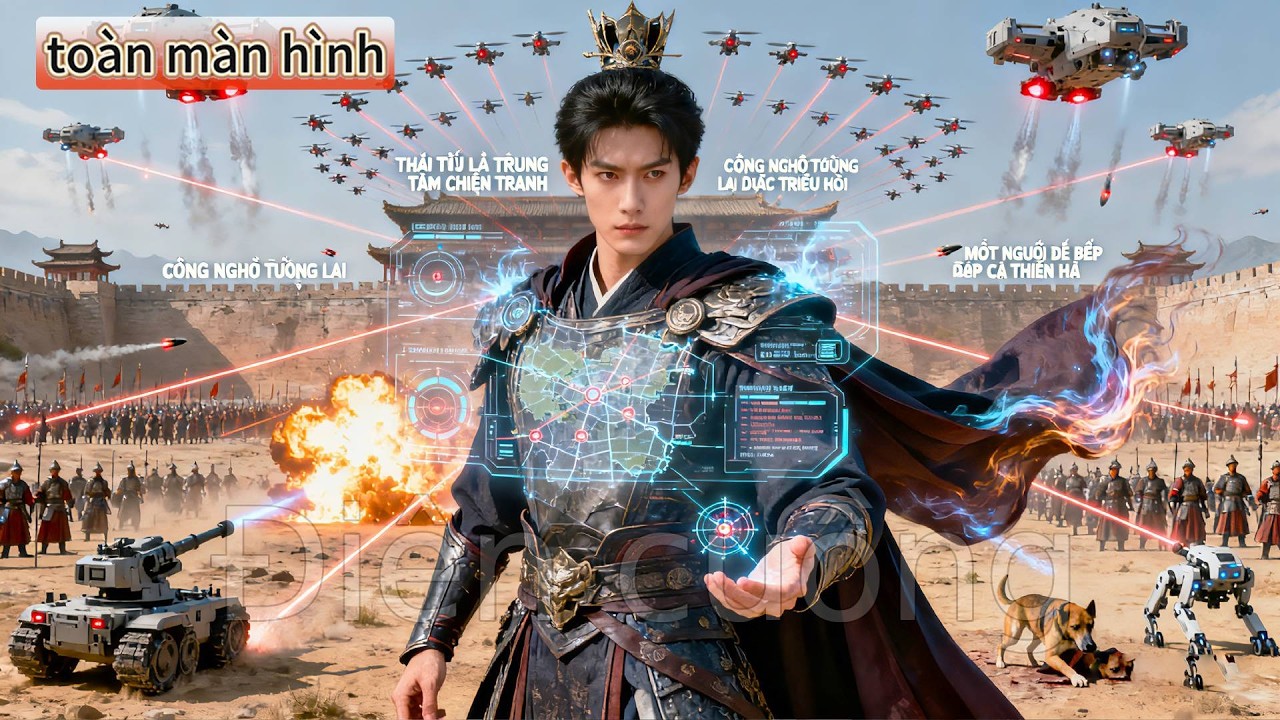 Thái Tử Làm Con Tin Bị Khinh Rẻ, Mang Công Nghệ Tương Lai Đánh Xuyên Thiên Hạ !
