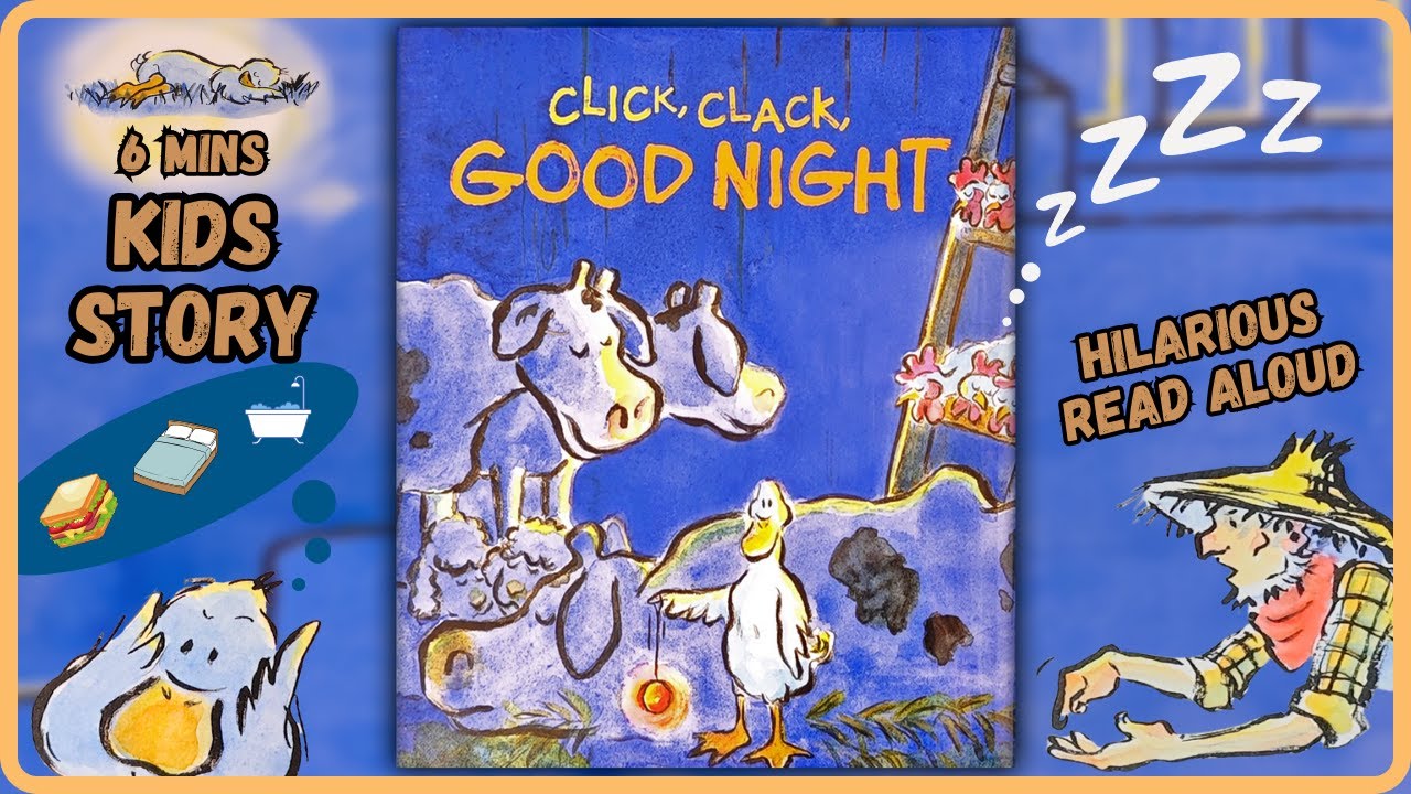 Discover How Ducks Sleep in 'Click Clack Goodnight' 📖
