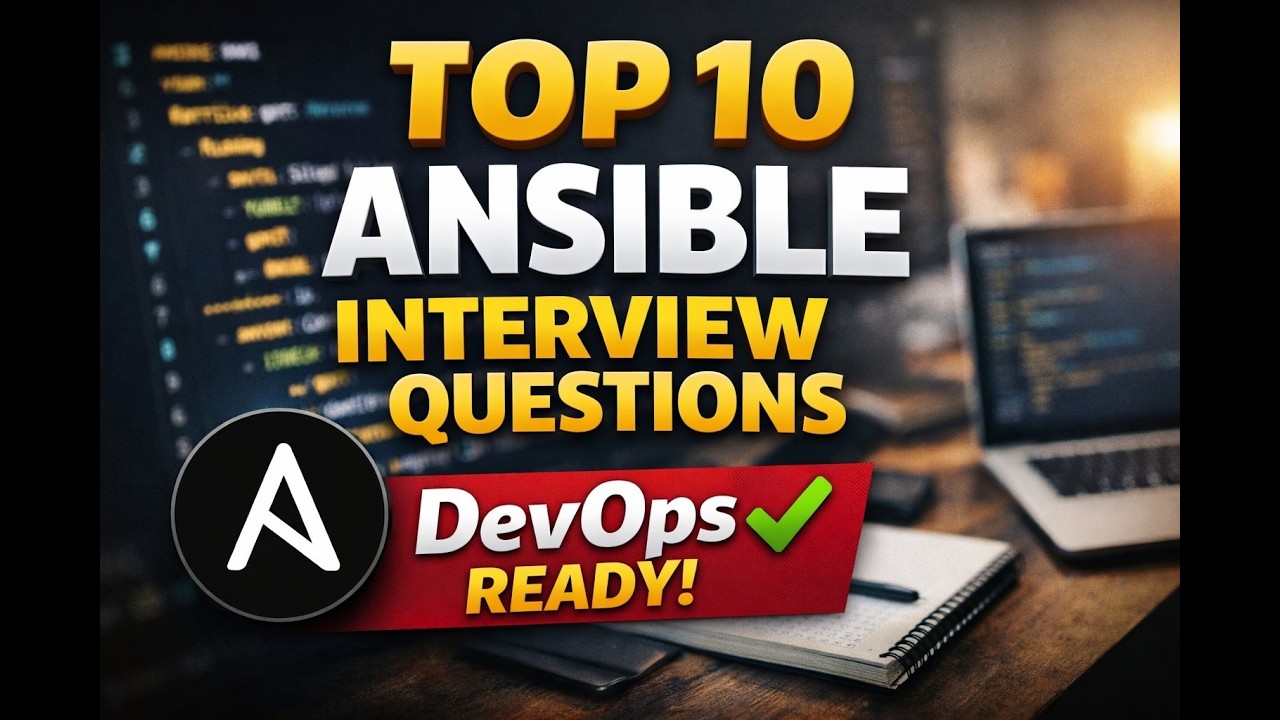 Top 10 Ansible Interview Questions and Answers for DevOps (2026)