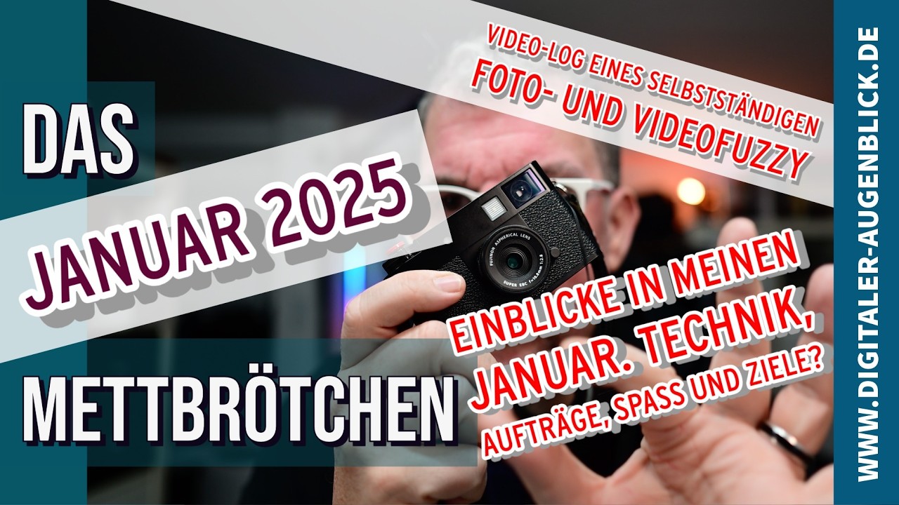 Januar VLOG 2026 | Fotografie, Gear, Taschen & weniger Vorsätze – mehr MACHEN