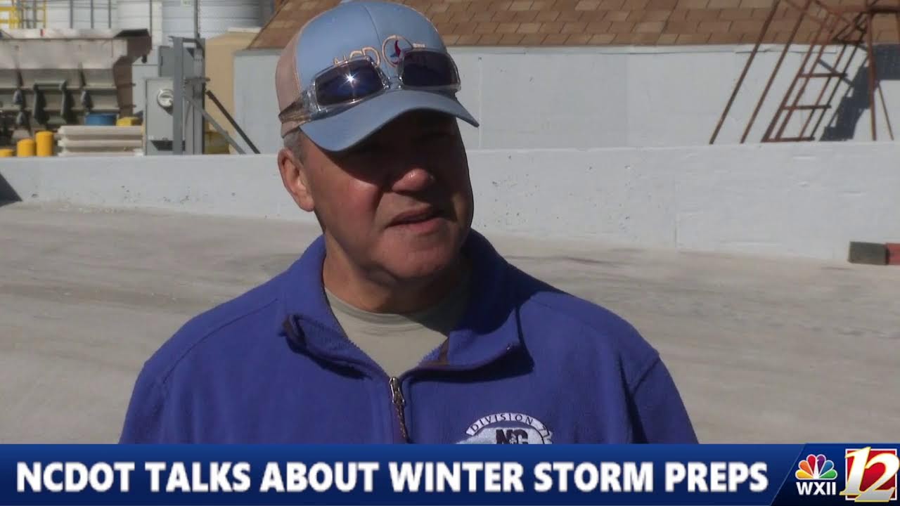 NCDOT talks about winter storm preps