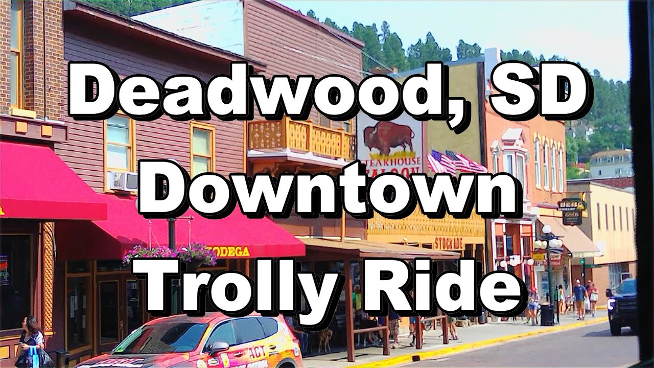 Downtown Trolley Ride Deadwood, SD