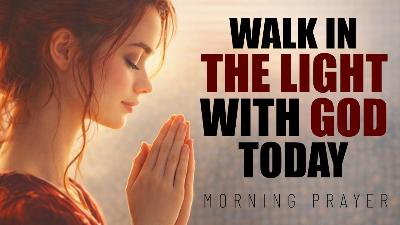 Walk in the Light with God Today - A Peaceful Morning Devotional & Prayer
