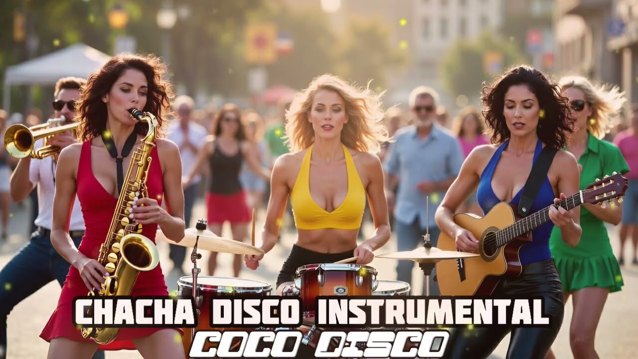 Chacha Disco Instrumental – Coco Disco | Retro 70s Dance Beat | Latin Disco Cha Cha Party Music