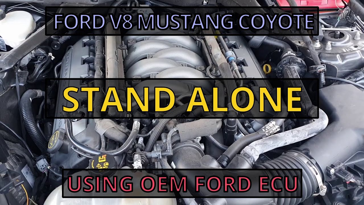 Ford Mustang Gen2 S550 Coyote Engine Stand Alone Using Ford ECU and Canbus Interface Module