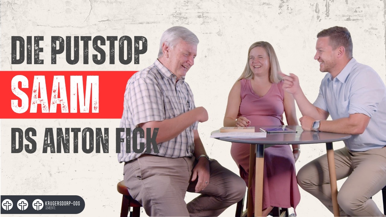 Die Putstop saam met Ds Anton Fick
