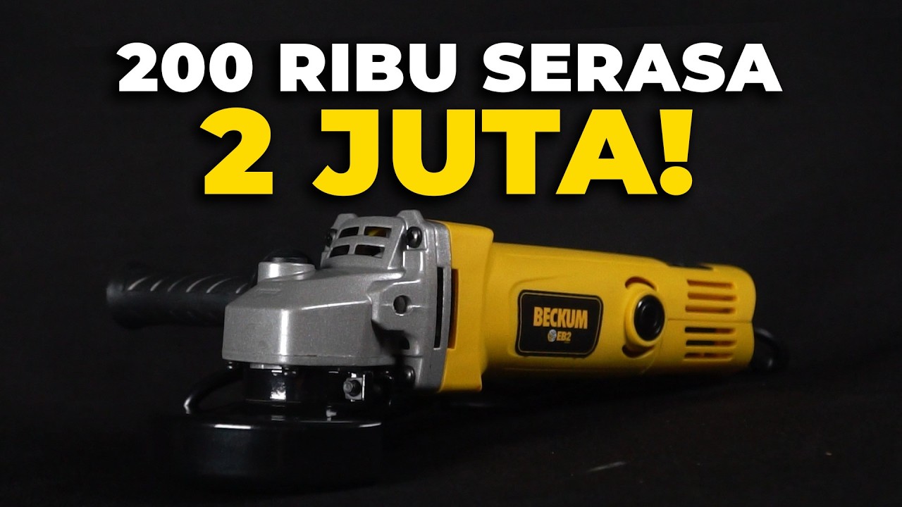 Layak Dibeli atau Cuma Gimmick? Tes Gerinda Murah Beckum EB2 BEC-04AG