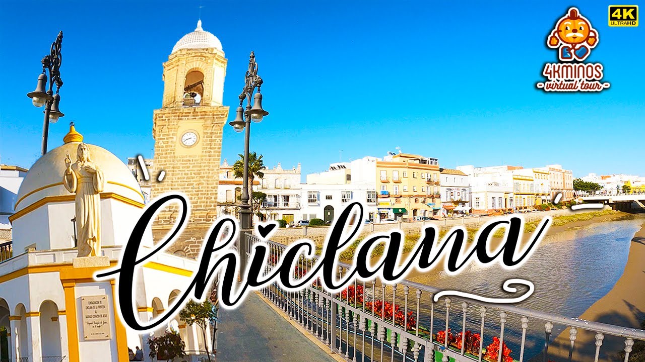 🌞Paseando por Chiclana de la Frontera - 4K (Ultra HD) Walking Virtual Tour Spain (2021)