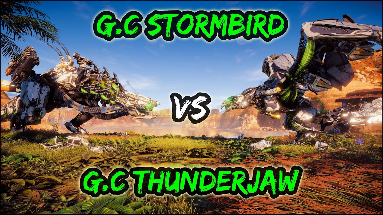 GC. Stormbird vs GC Thunderjaw (M vs M)