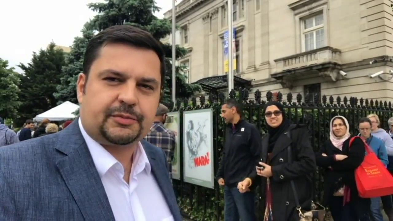 Ambasada RP w Waszyngtonie od środka. Zapraszam na wycieczkę.