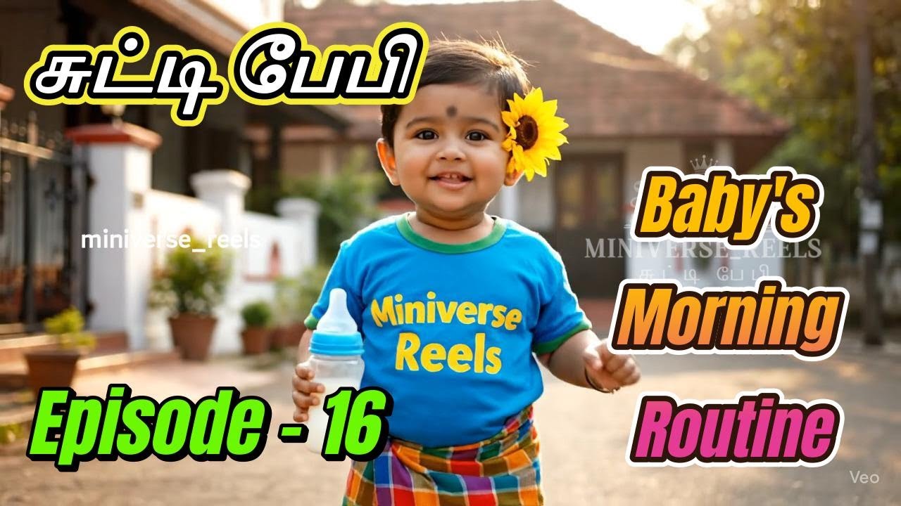 👶😂 Funny Tamil Baby Talking Video | Cutest Baby Video Ever ❤️ | Chutti Baby Episode - 16