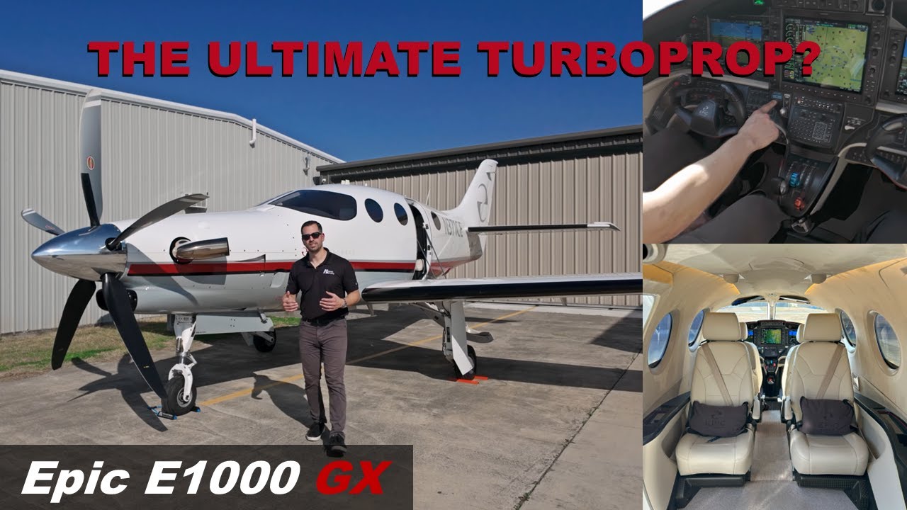 СКОРОСТЬ ПРОДАЖИ: Epic E1000 GX — лучший турбовинтовой самолёт? Приобретайте N371CE!
