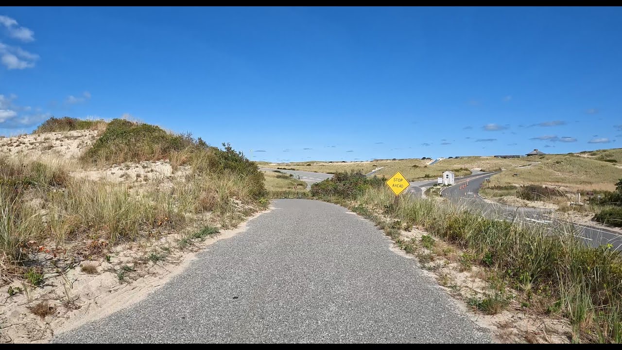 USA Bicycling: Cape Cod Provincetown 4K