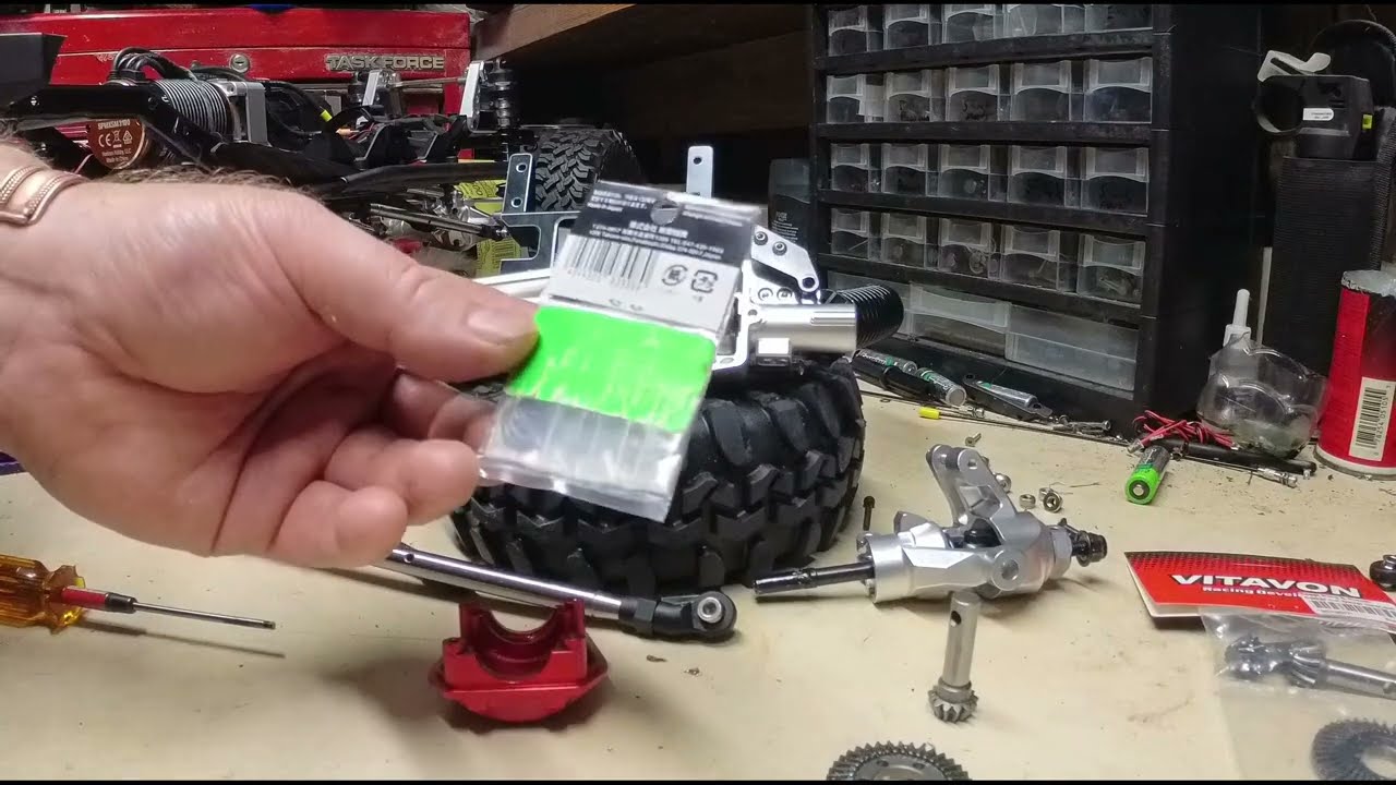 AXIAL SCX6  Injora Axles shimming ring pinion gears part 1