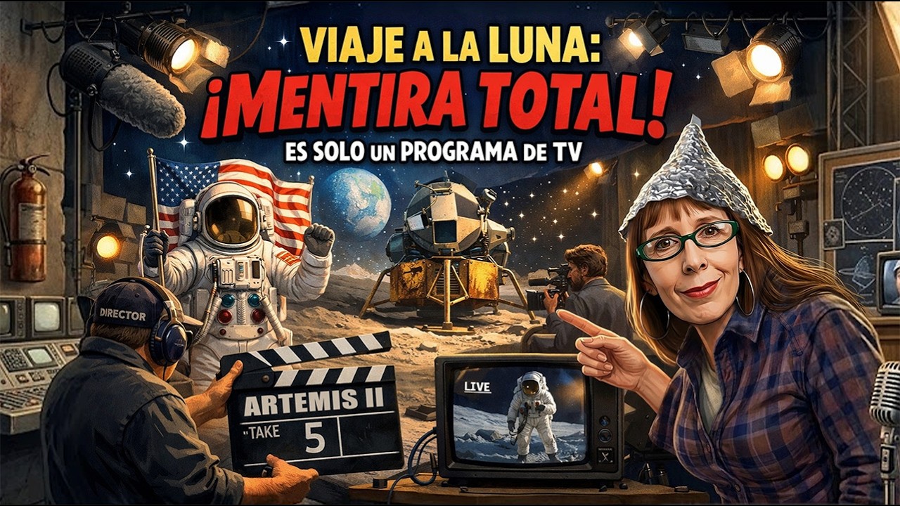 VIAJE A LA LUNA: &iexcl;MENTIRA TOTAL! Es SOLO un programa de TV