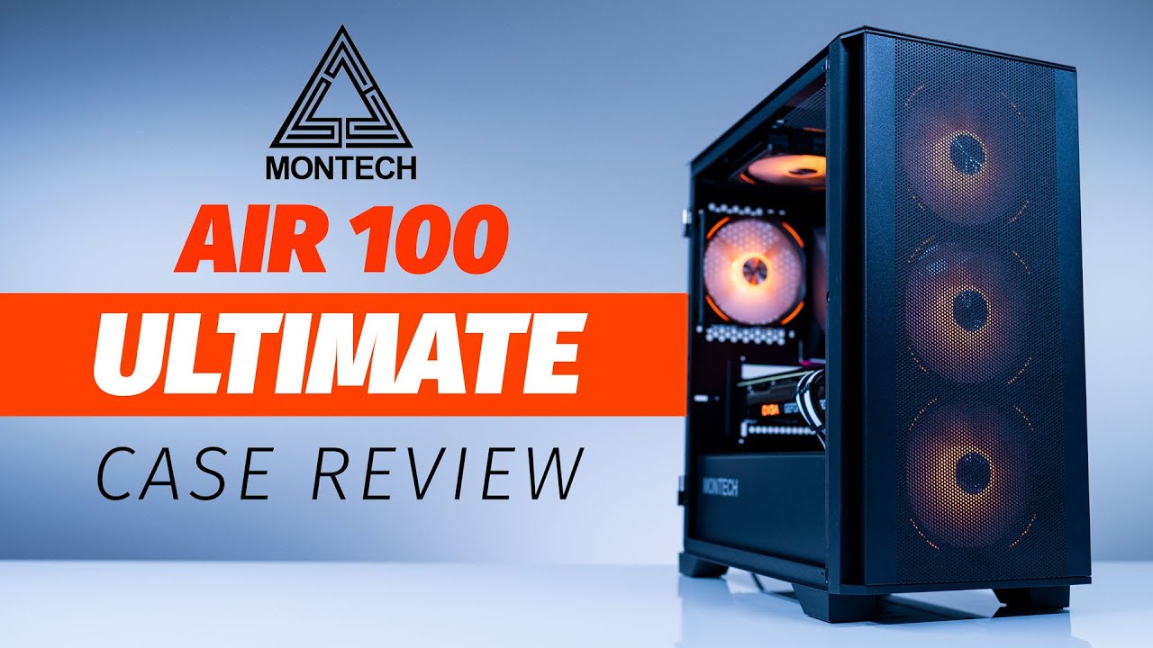 A Budget Airflow Micro-ATX case that's AWESOME!  The Montech Air 100 Ultimate Case Review
