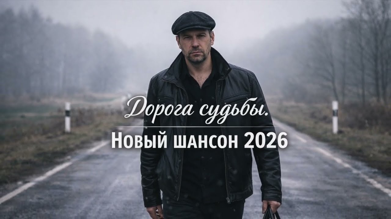 🔥 Дорога судьбы 2026 | Новый шансон 🎵 Душевные песни в дорогу
