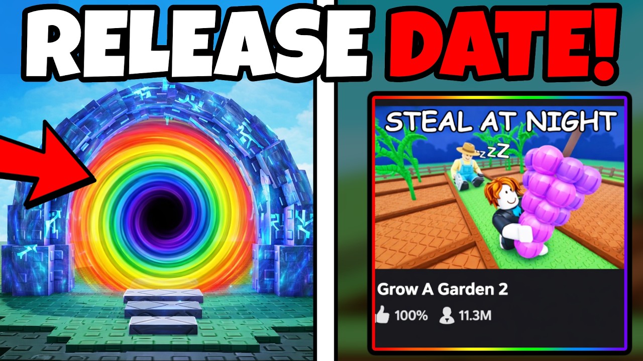 Дата выхода игры Grow a Garden 2 *официально подтверждена*... (Roblox)