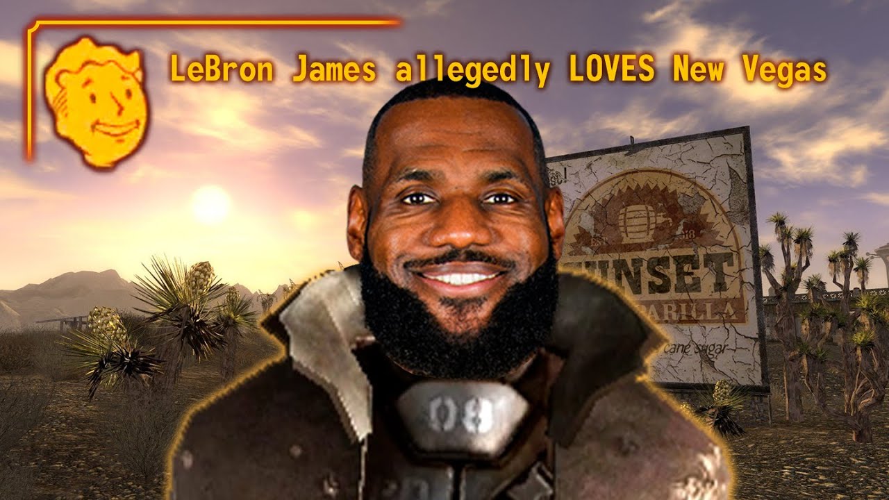 Lebron James LOVES Fallout: New Vegas