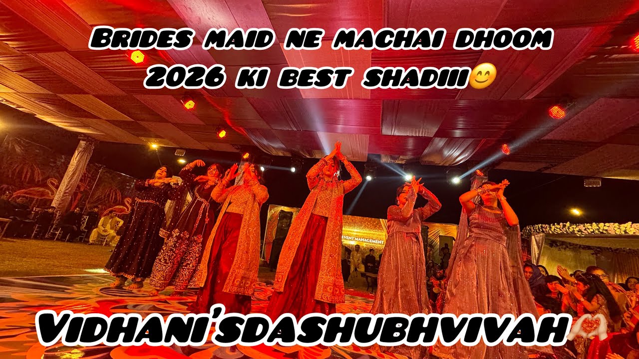 Kya hi dhoom machi hai dholki mein 😍UK se aaye bhuva chachu, full vibes on 🔥❤️#VidhanisWedding