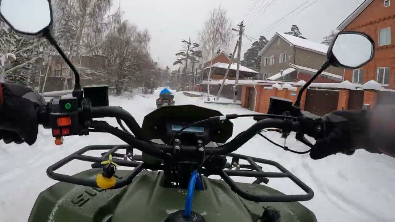Irbis atv 200 Зимой