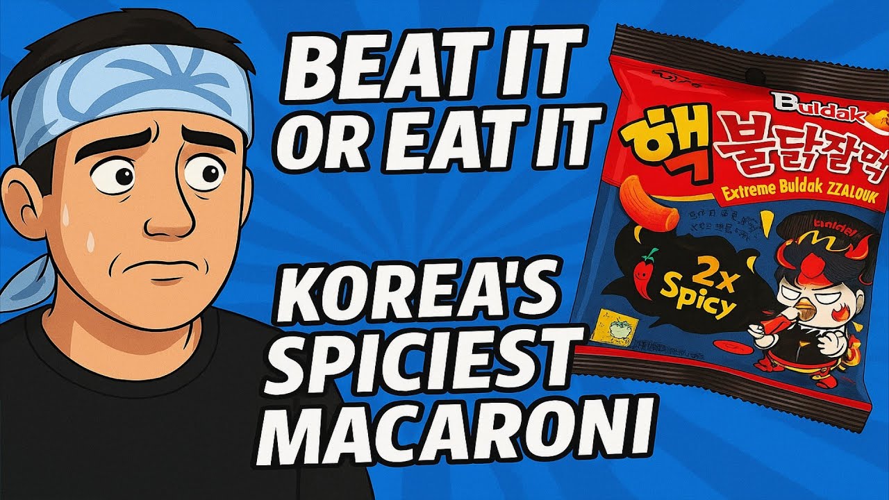 Beat It or Eat It &ndash; Retro Gaming Challenge with Korea&rsquo;s Spiciest Macaroni Punishment!