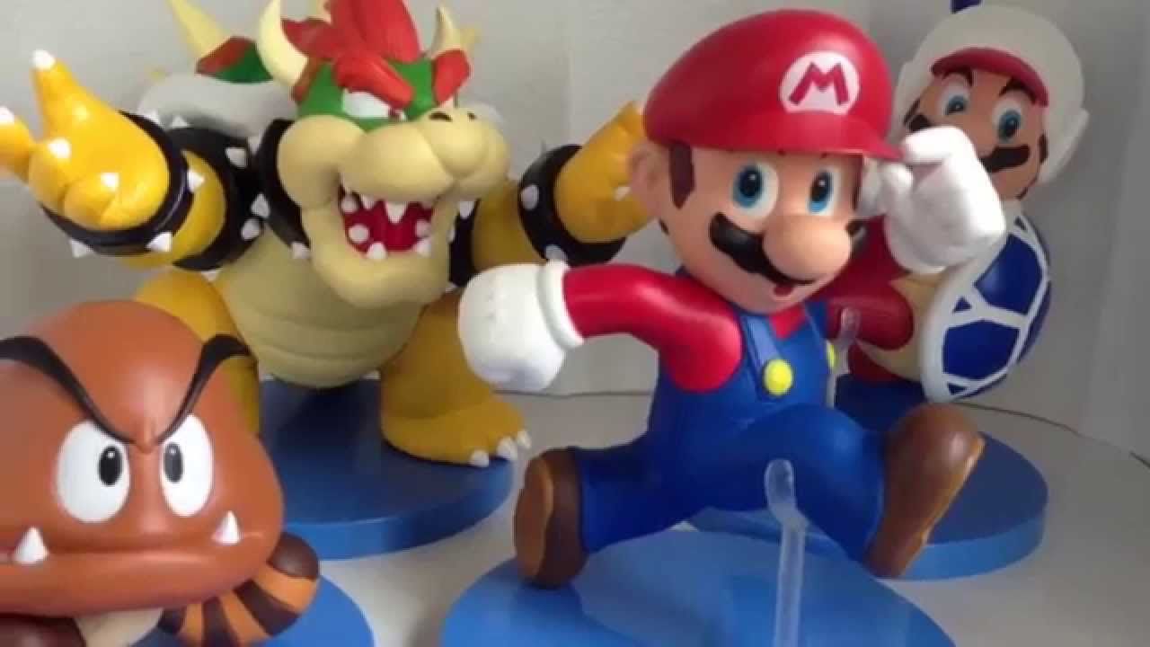 Super Mario 3D Land Nintendo figure King Koopa / Bowser, Kuribo / Goomba, Boomerang Mario Japan FOJ