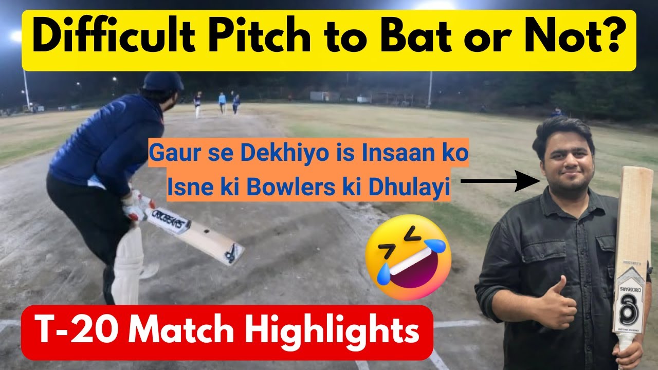 GoPro Cricket: Thrilling Highlights on a Tough Batting Pitch