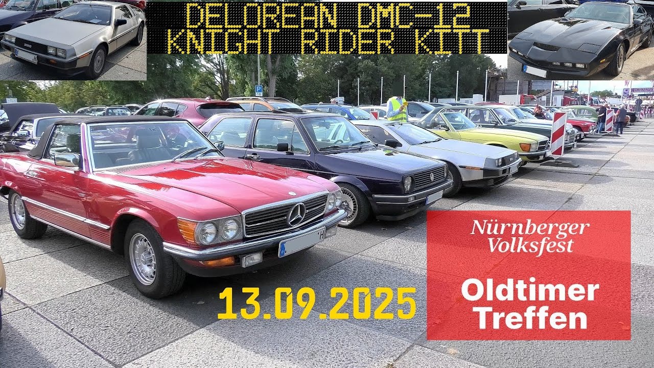Oldtimer Treffen beim Nürnberger Volksfest [13.09.2025]_4K