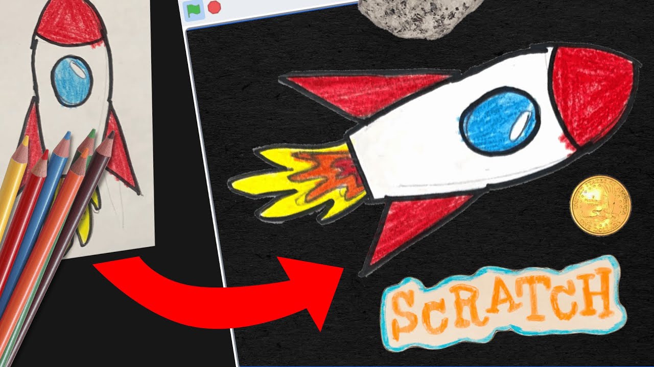 🖍️How To Get Your ART Into Scratch! | Scratch Tutorial