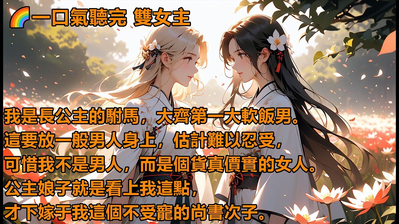 【完結】#百合 #甜寵 #雙女主 我是長公主的駙馬，大齊第一大軟飯男。這要放一般男人身上，估計難以忍受，可惜我不是男人，而是個貨真價實的女人。公主娘子就是看上我這點，才下嫁于我這個不受寵的尚書次子。