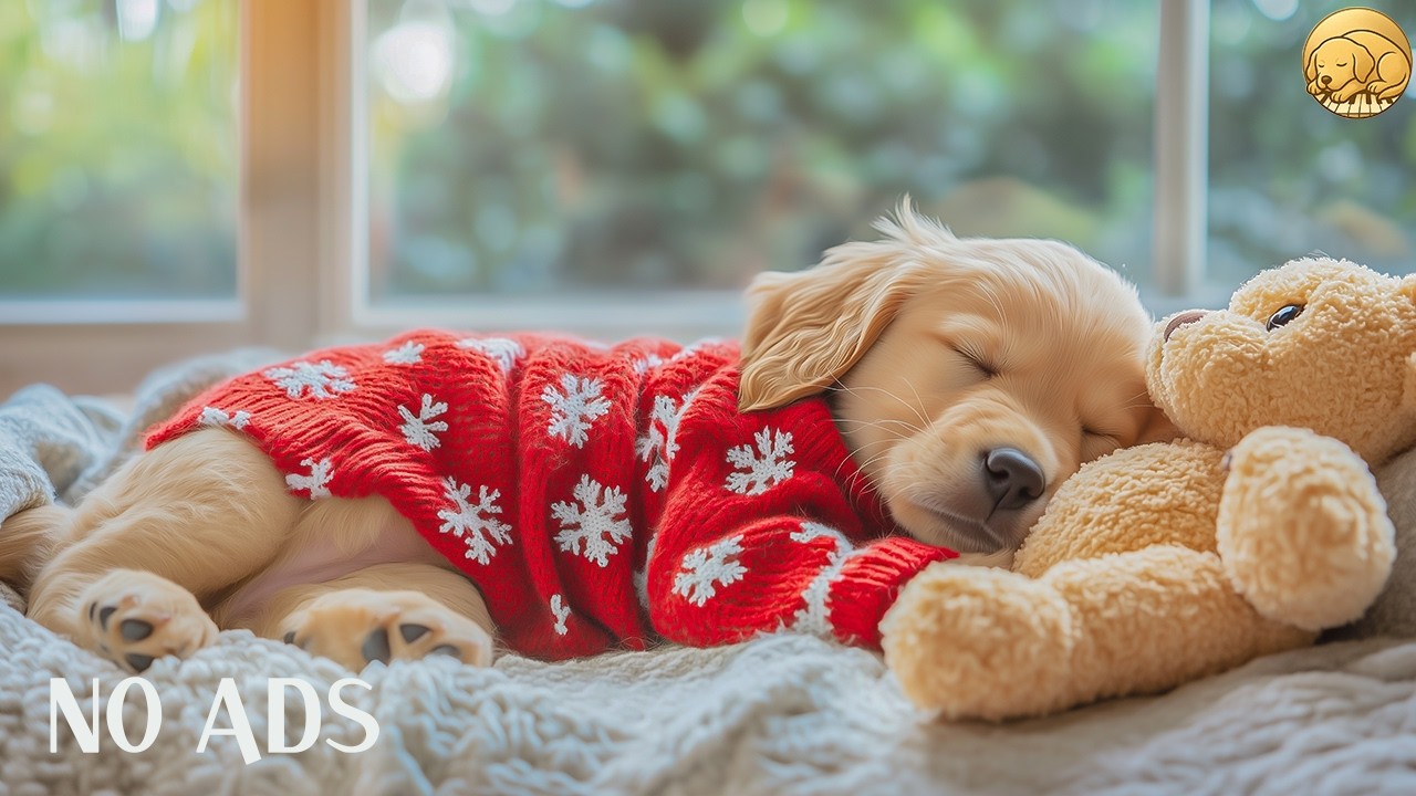 12 HOURS Calm Music for Dogs 🐶🌸 Gentle Audio for Peaceful Living 🎶 No Ads