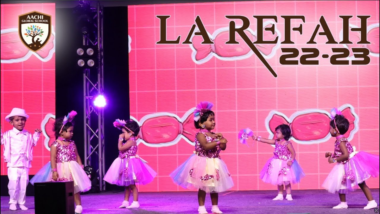 Candy Land Dance | Annual Day - La Refah 2023 | Aachi Global School | Admission Open