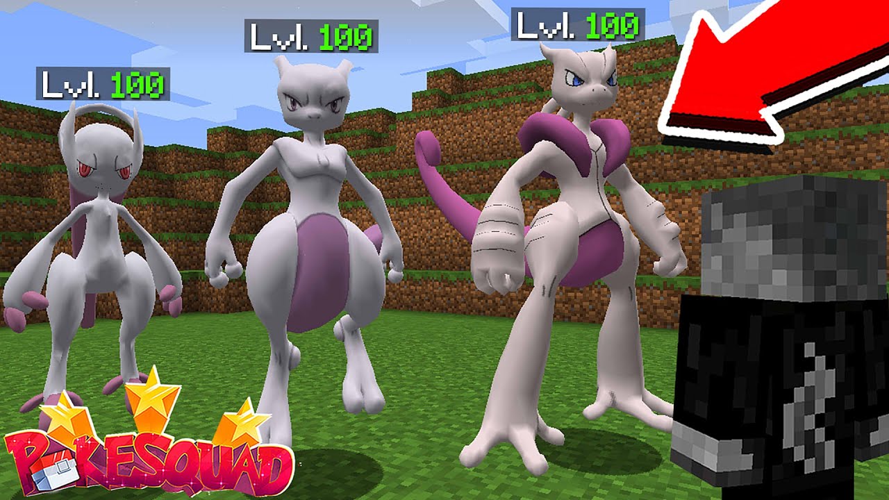 Consegui meu Primeiro Pokémon Lendário em PokeSquad Pra Fazer Vingança no Minecraft