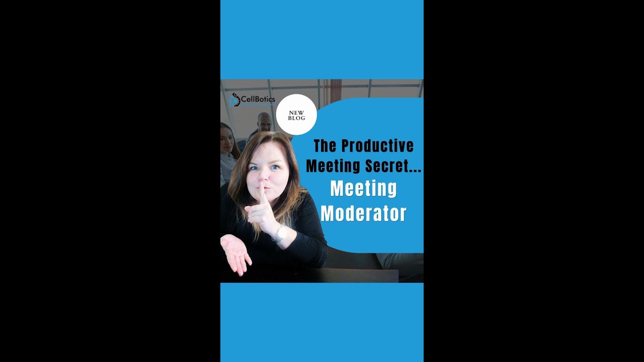 Meeting Moderators and Meeting Productivity on Overdrive