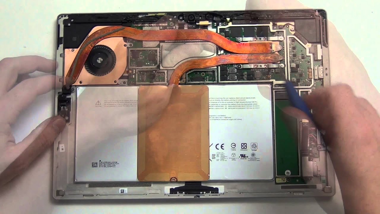 Как разобрать Microsoft Surface Pro 4