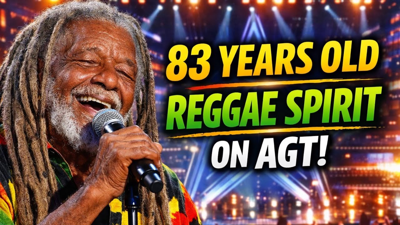 83 Years Old. Rasta. One Love. — An Unforgettable Reggae Moment #viral #trending #agt 