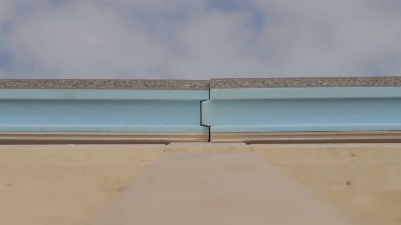Instalación del panel sándwich THERMOCHIP® (Machihembrado)