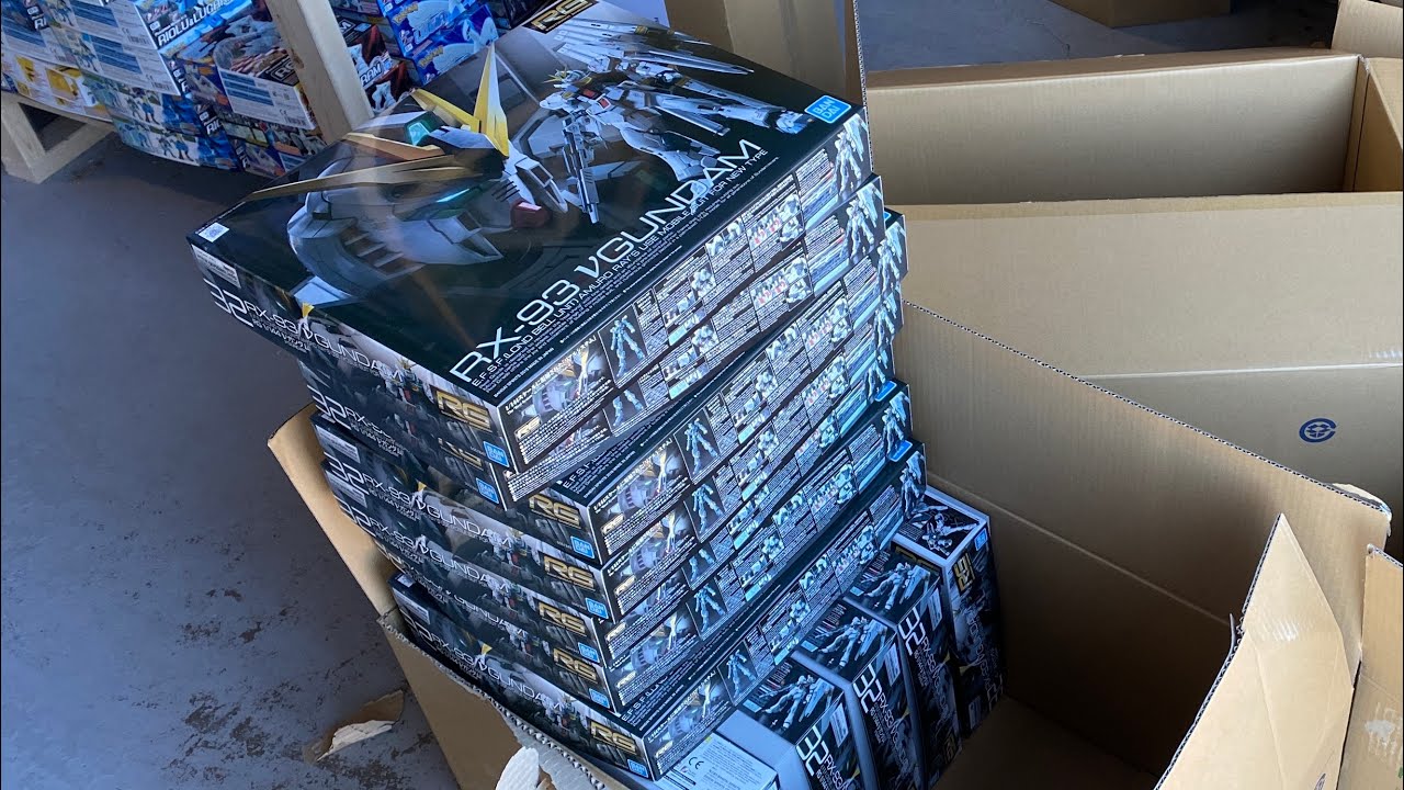Massive $30,000 Gundam Unboxing!!