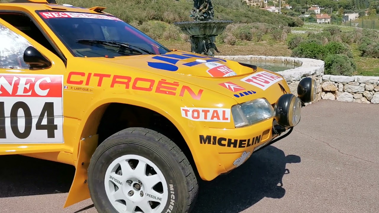 Pierre Lartigue and his Citroën zx rallye raid. Insane sound.