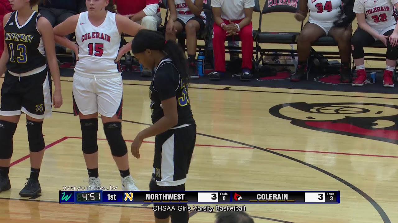 Northwest vs Colerain High School Women's Varsity Basketball - November 28, 2018