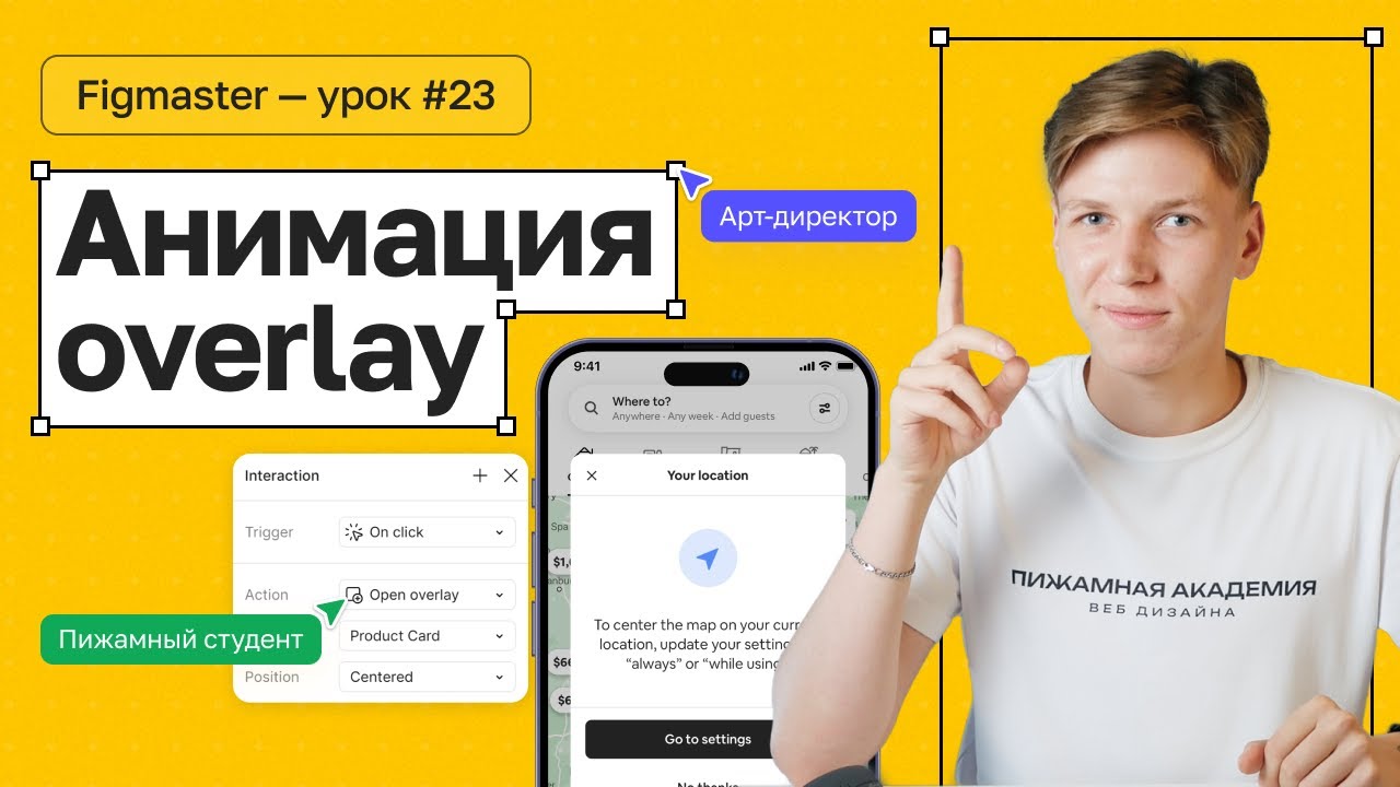 №23 Как сделать pop-up в Figma | Анимация overlay в Figma | Всплывающие окна в Figma | Figma с нуля