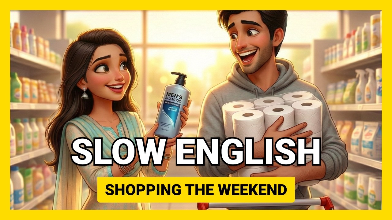 English Conversation Practice | Shopping The Weekend | English For Beginners