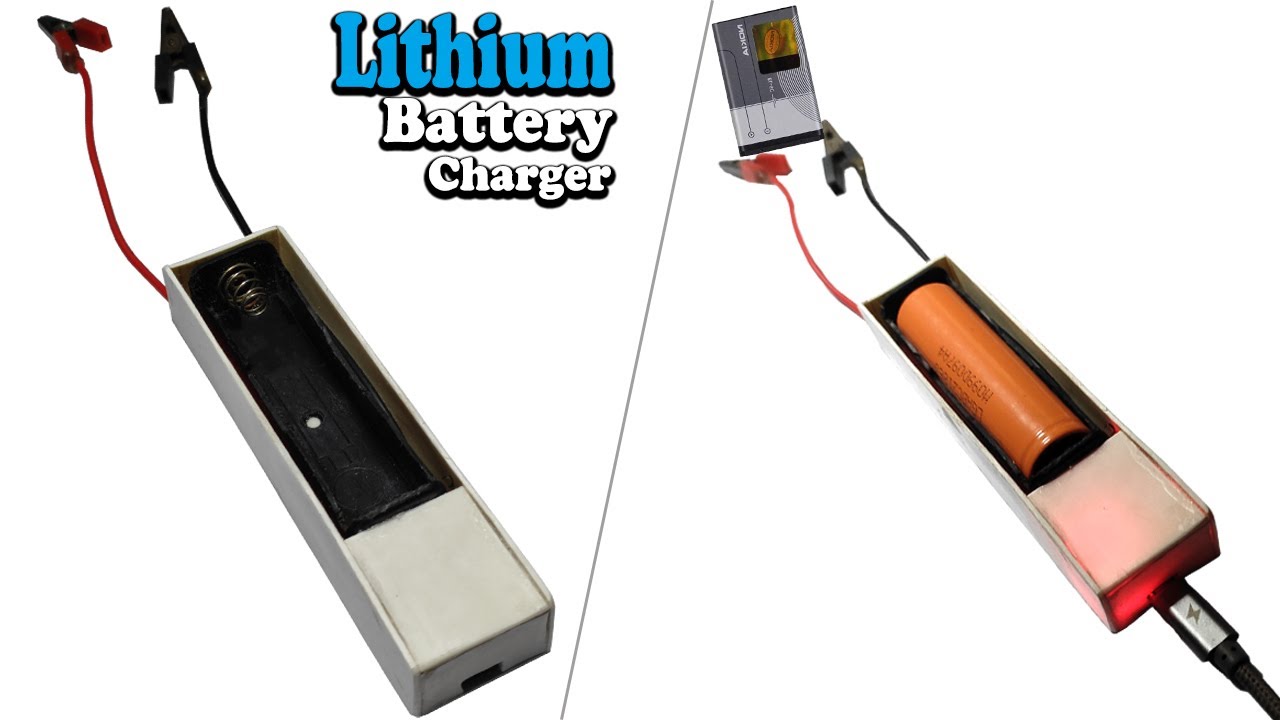 How To Make Lithium-ion Battery Charger At Home