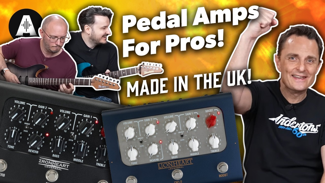 Laney Boutique Loudpedals - Designed with Tom Quayle and Martin Miller!