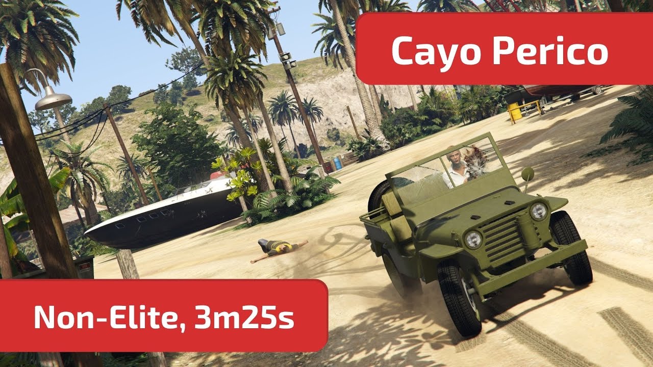 GTA Online - Cayo Perico (Non-Elite, 3m25s) Solo
