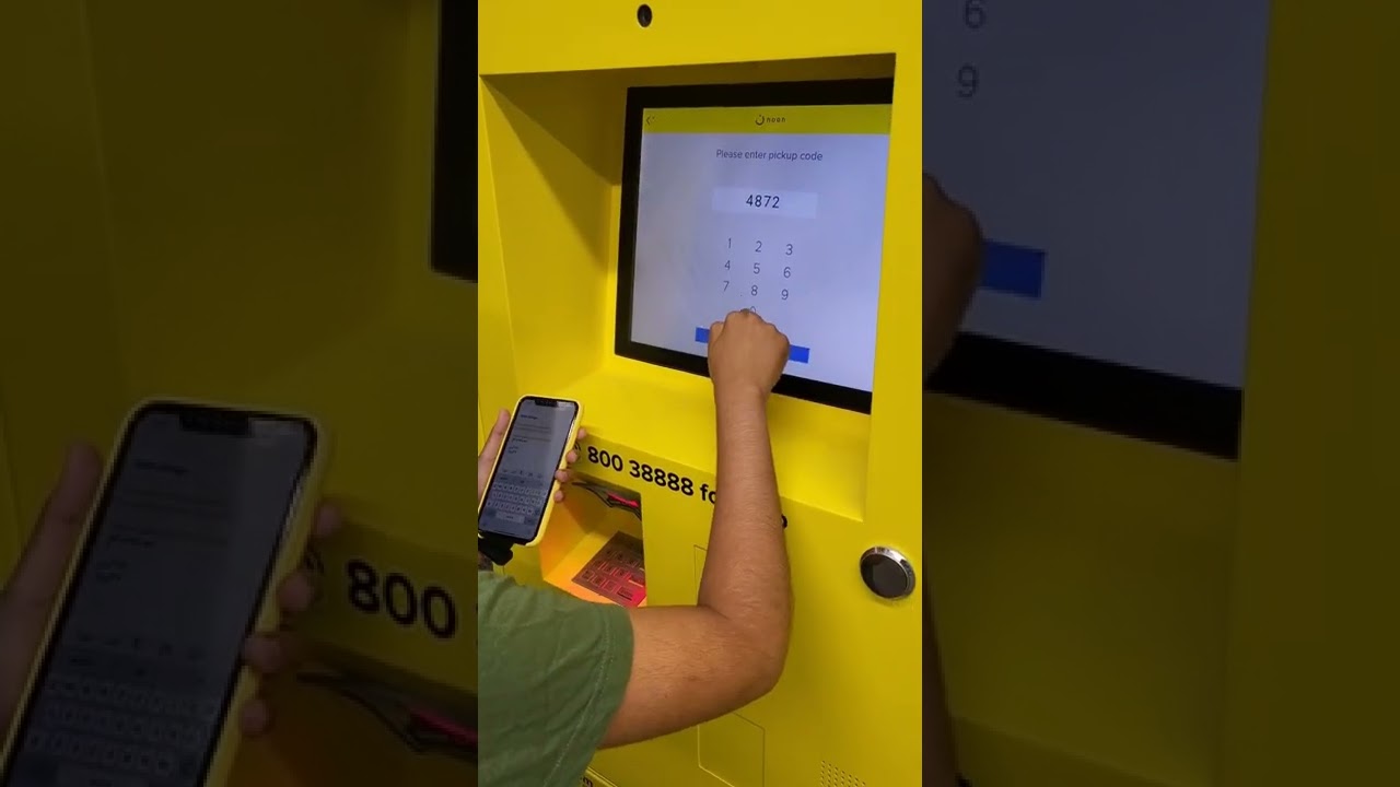 Collecting my package from Noon Collect Locker|Abhi Vlogs#47