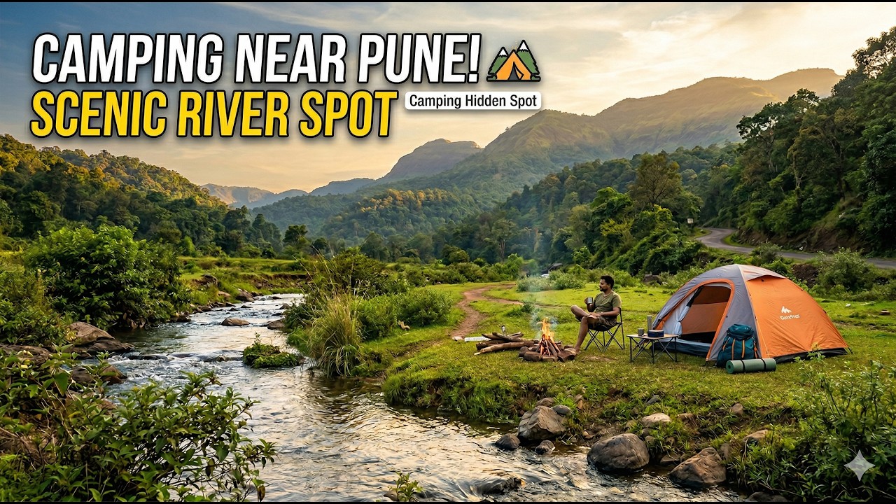 PUNE TOURIST PLACES | pune hidden spots | camping near pune | PUNE DRONE SHOTS.